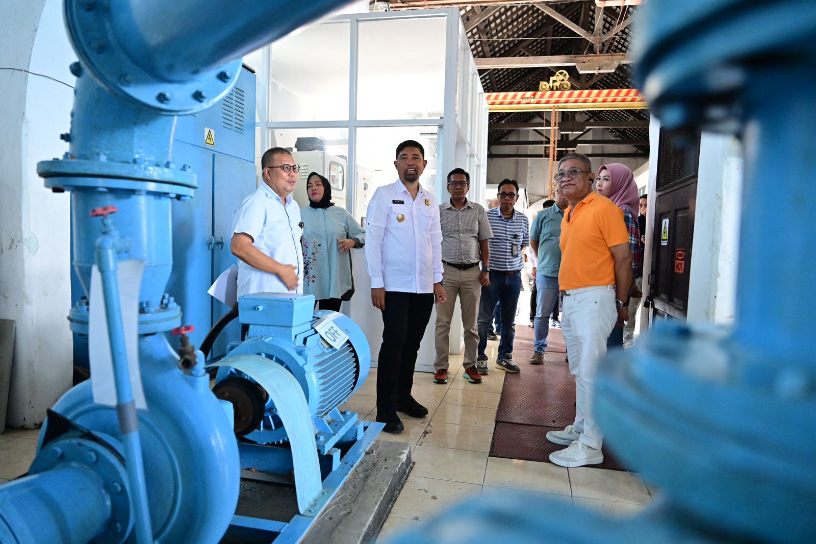 Berkunjung ke Kantor PDAM Makassar, Pjs Wali Kota Ingin Pastikan Kesiapan Penanggulangan Krisis Air