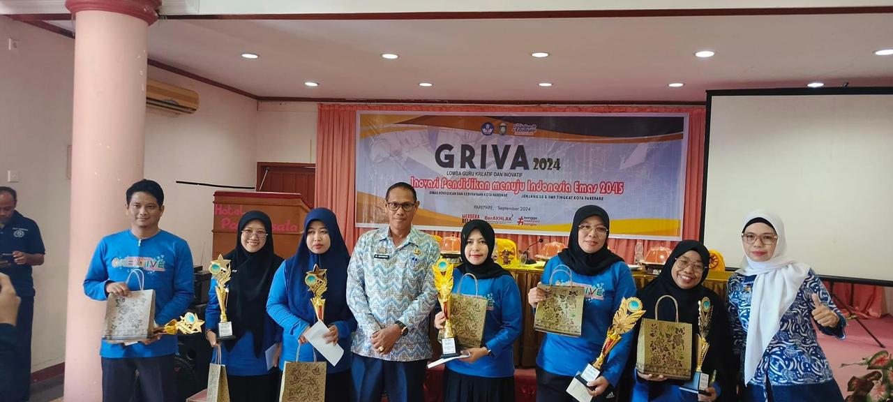 Guru SMPN 2 Parepare Raih Juara 1 Lomba Guru Kreatif dan Inovatif 2024