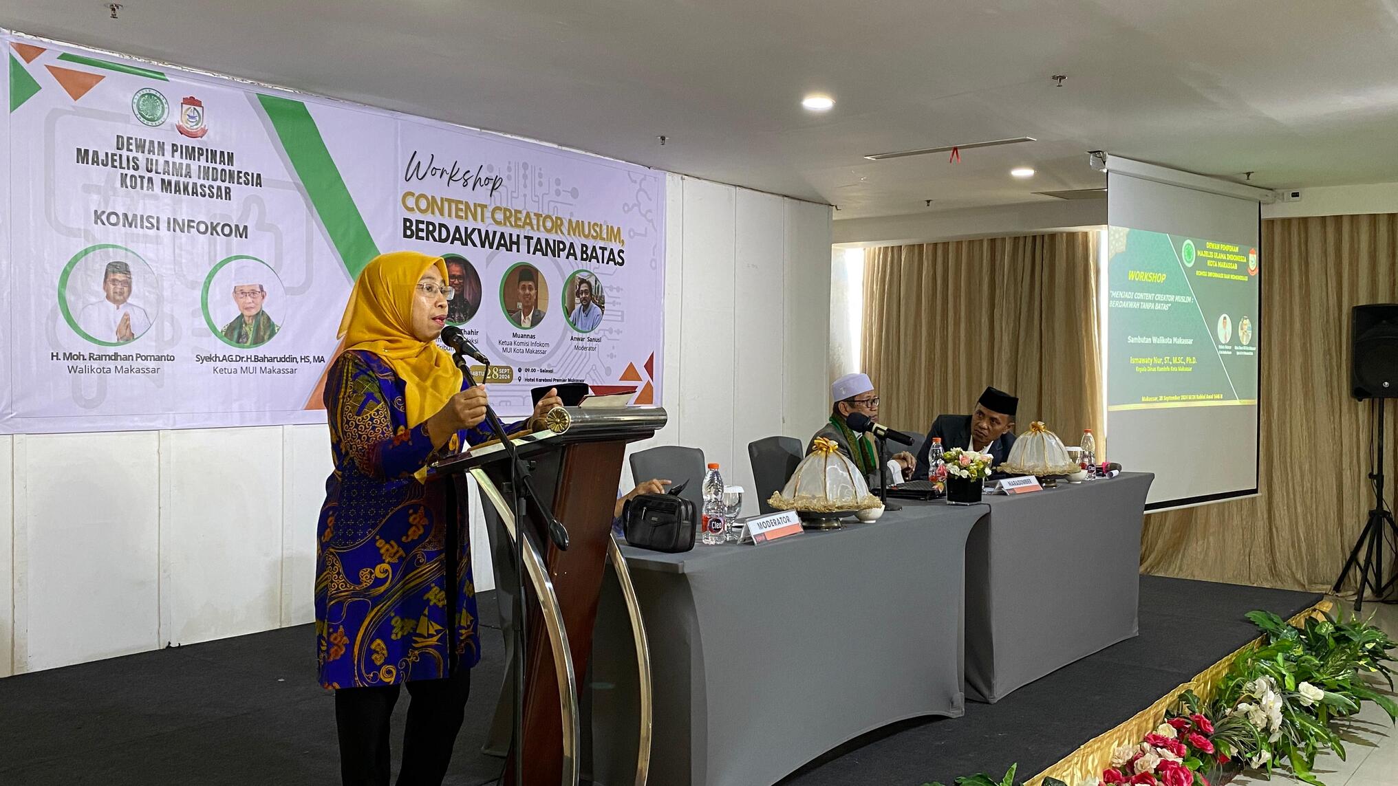 Buka Workshop Dakwah Digital, Plt Kadis Kominfo Makassar Tekankan Pentingnya Pemanfaatan Teknologi Bijak 