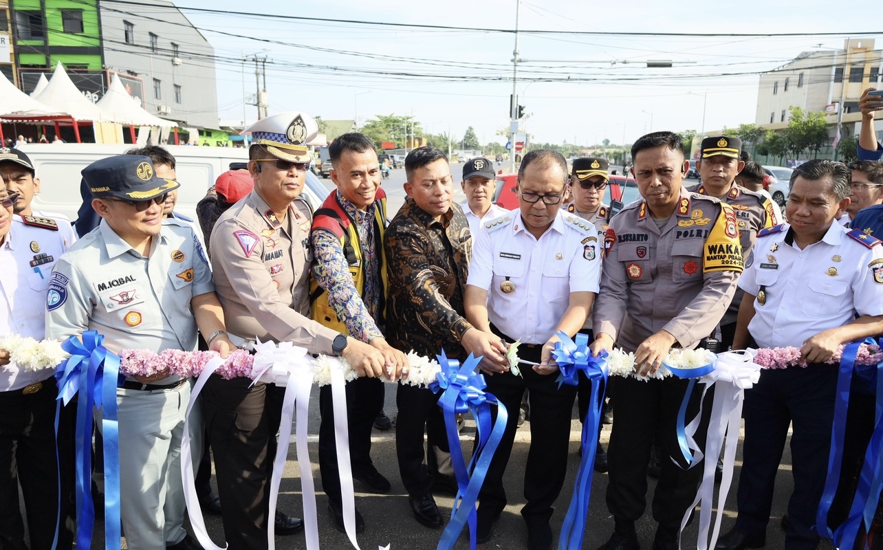 Wali Kota Danny Pomanto Resmikan Operasional Simpang 3 Middle Ring Road, Untuk Penyempurnaan Traffict Management di Makassar