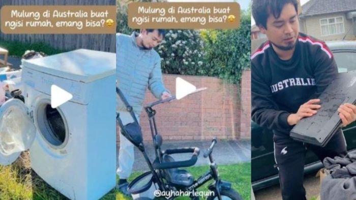 Jadi Pemulung di Australia, Warga Indonesia Malah Dapat Laptop dan Mesin Cuci