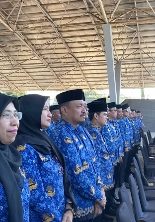 Kadis Perkim Makassar Hadiri Upacara Hari Kesadaran Nasional di Lapangan Karebosi