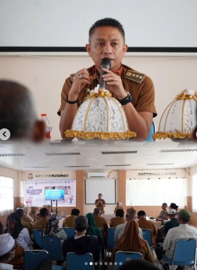 Camat Ujung Tanah Buka Pertemuan Lintas Sektor Bidang Kesehatan