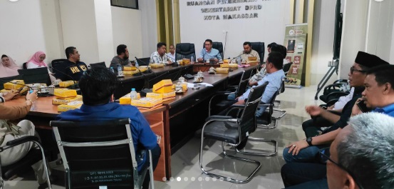 Pimpinan Sementara DPRD Makassar Gelar Rapat Persiapan Pembentukan AKD