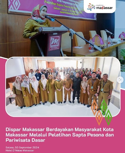 Sekdis Pariwisata Buka Kegiatan Pelatihan Sapta Pesona dan Pariwisata Dasar