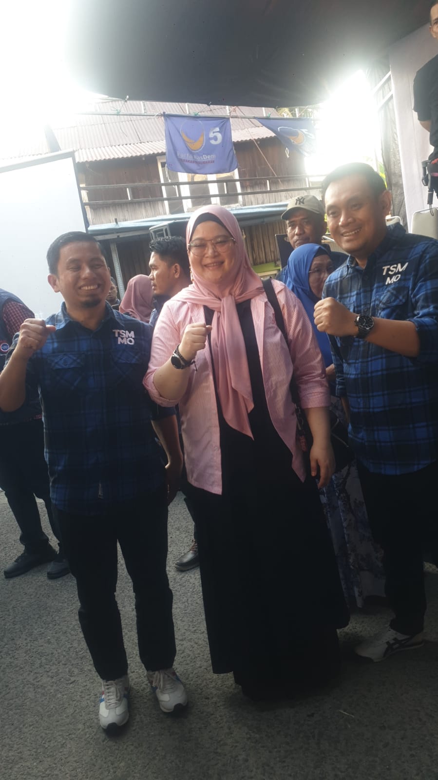 Hj Wahyuni Sulaiman Putri Megawati Pawe Resmi Bergabung Bersama Queen HSL untuk Menangkan TSM-MO