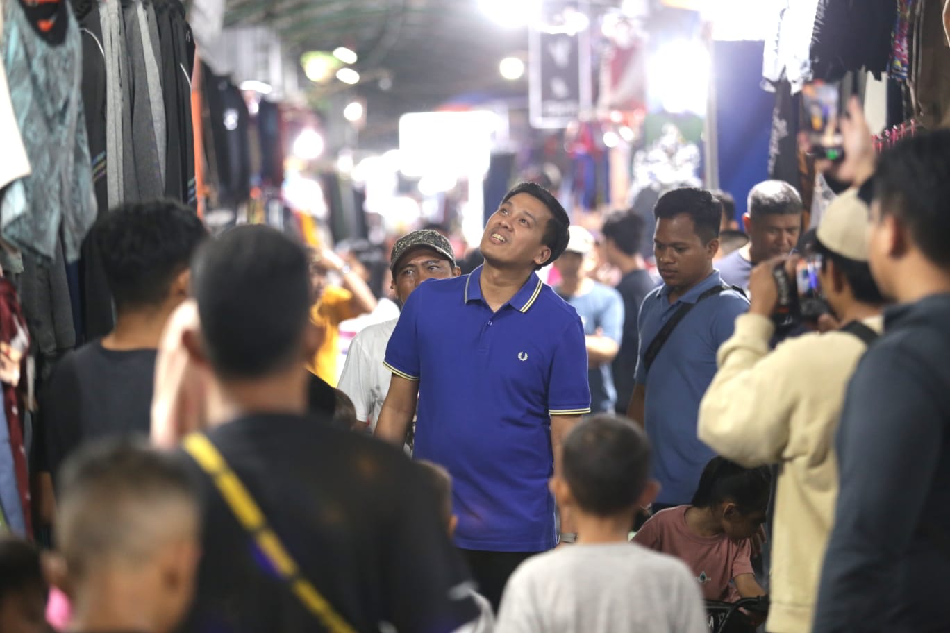 Sapa Warga Pasar Senggol, ANH Siap Tingkatkan Fasilitas Pasar dan Sejahterakan Pedagang Kecil