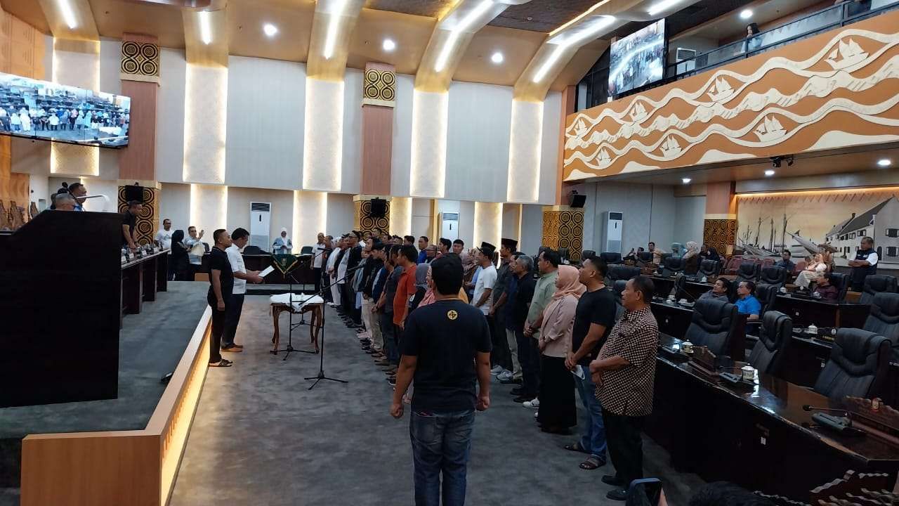 50 Anggota DPRD Makassar Terpilih Ikuti Gladi Bersih, Akan Dilantik Hari Senin