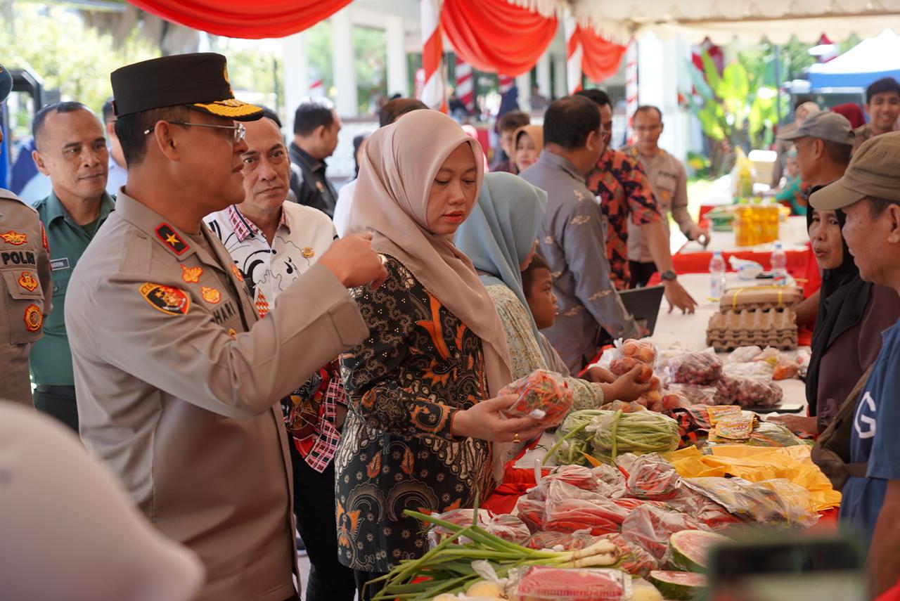 GPM Serentak Nasional Digelar di Mamuju, Polda dan Pemprov Sulbar Pastikan Stok dan Harga Stabil