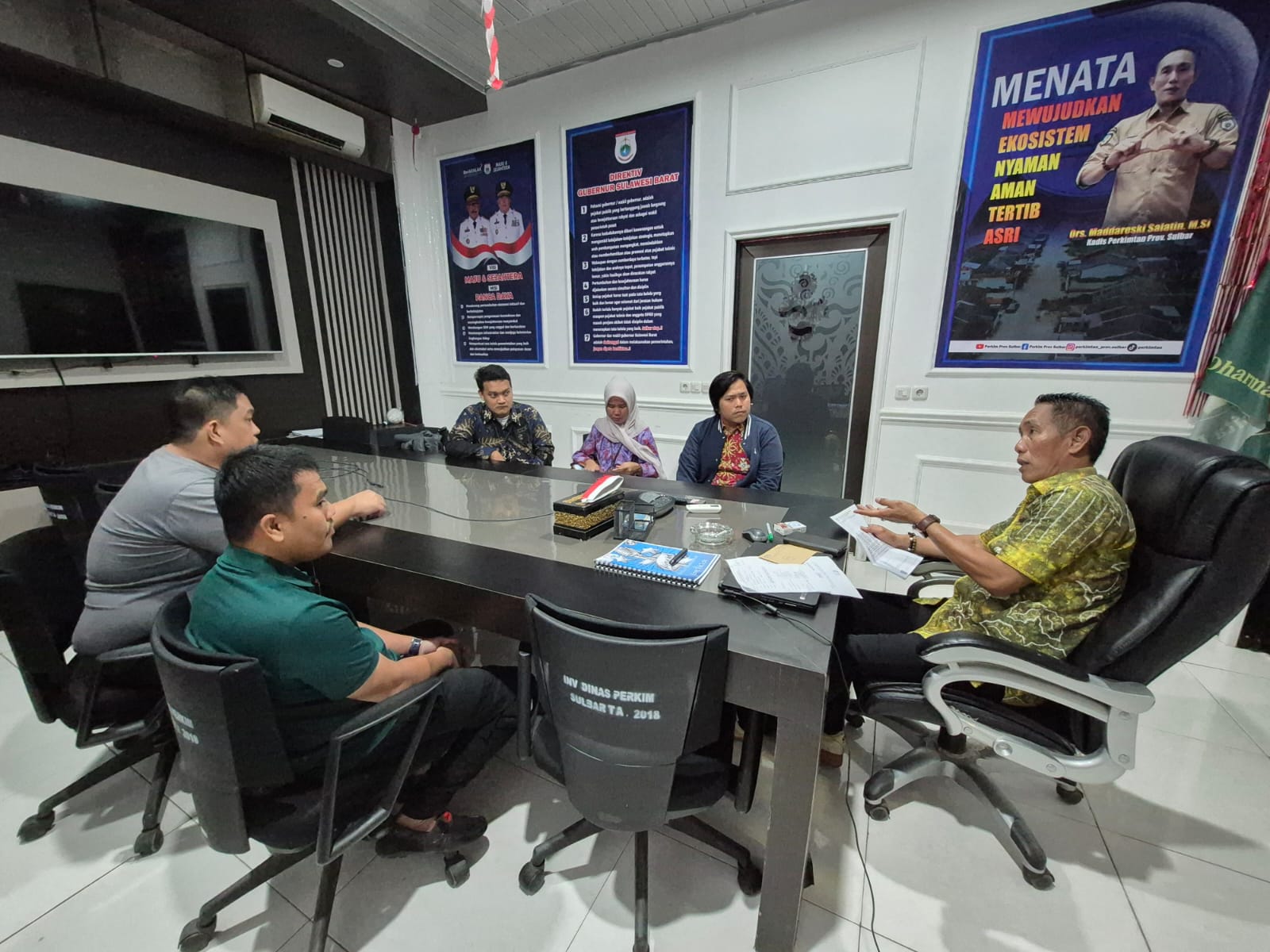 Dinas Perkimtan Siapkan Data dan Realisasi Program untuk BPKP Perwakilan Sulbar