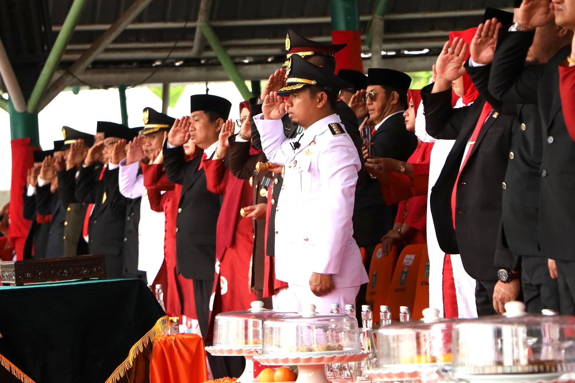 Khidmat Upacara HUT Kemerdekaan di Parepare, Wali Kota Tasming Hamid Serukan Bersatu untuk Indonesia Maju