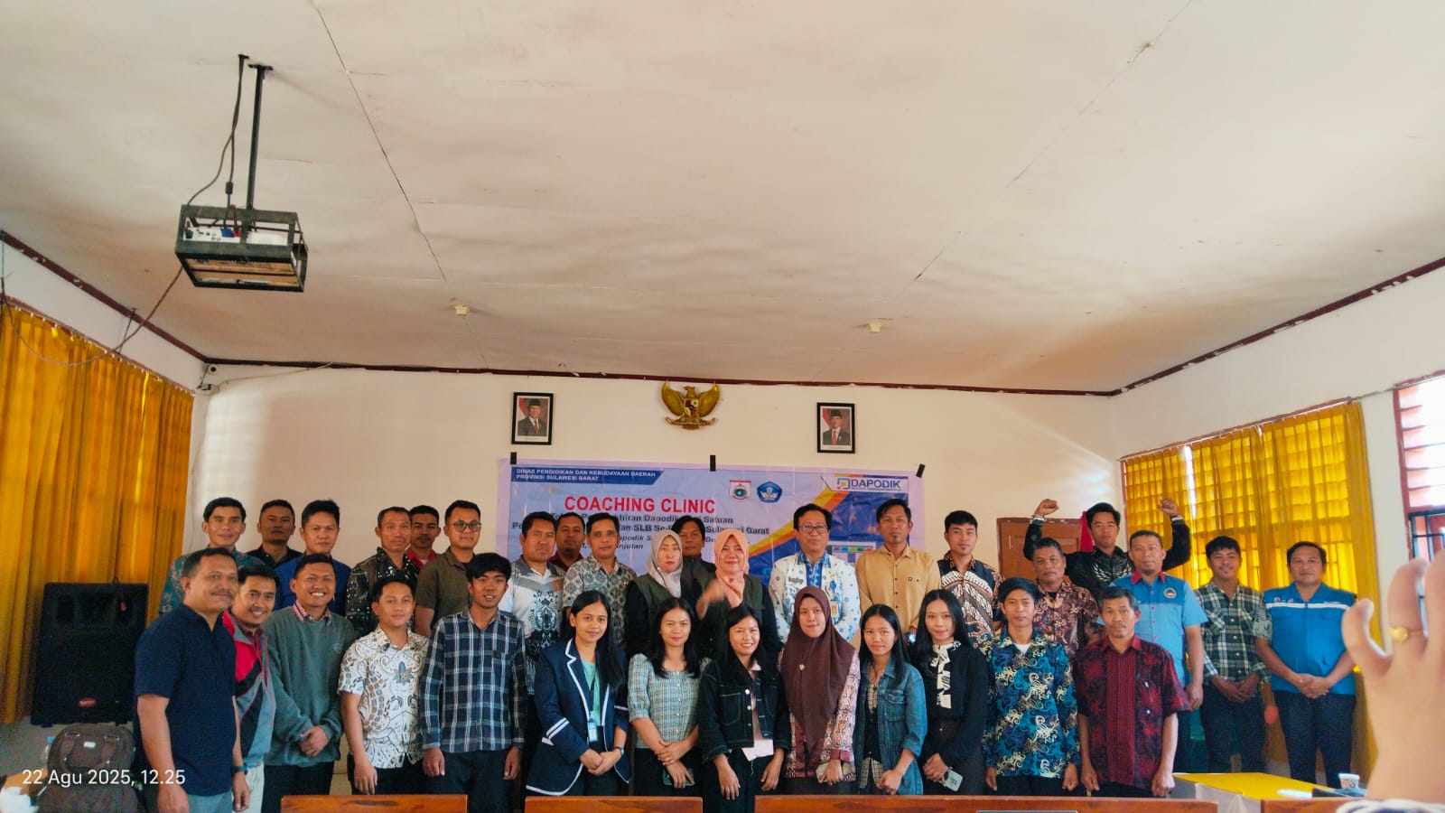 Disdikbud Sulbar Laksanakan Coaching Clinic Pemutakhiran Dapodik, Untuk Peningkatan Kualitas Data Pendidikan