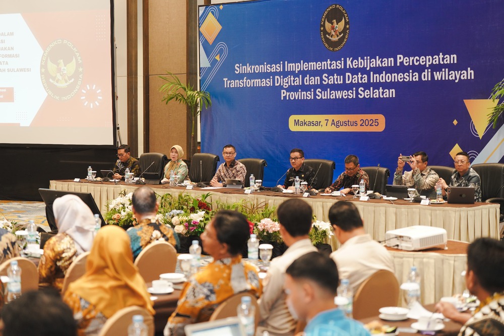 Forum Rakor Transformasi Digital, Sekda Jufri Sebut Satu Data Indonesia Bagian Integral dari Reformasi Birokrasi