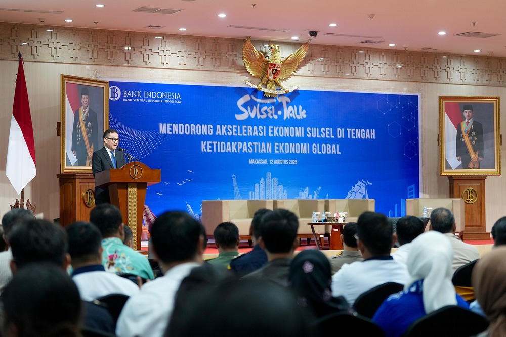 Hadapi Tantangan Ekonomi Global, Sekda Sulsel Apresiasi BI Fasilitasi Sulsel Talk Perkuat Ekonomi