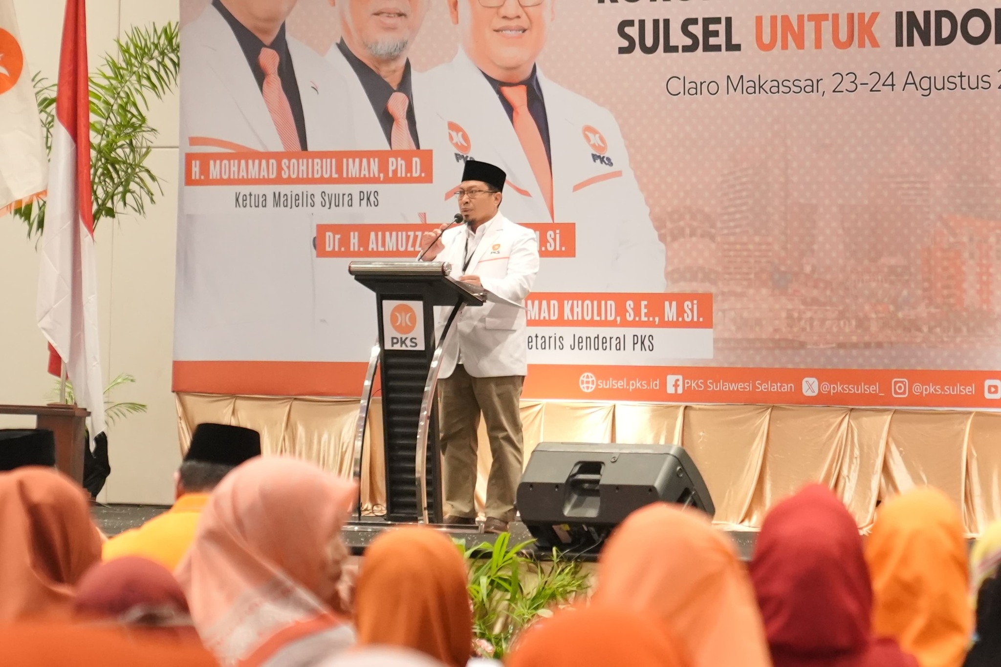 Muswil PKS Sulsel, Wakil ketua DPRD Makassar tegaskan Komitmen Kawal Aspirasi Rakyat Melalui Jalur Legislatif dan Eksekutif