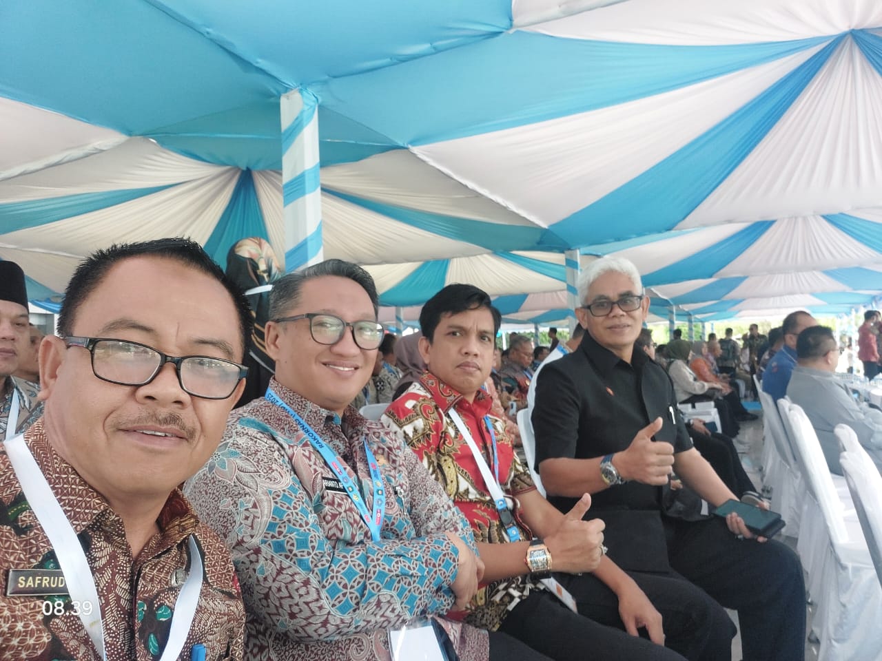 Wakil Ketua DPRD Bersama Sekwan Hadiri Rakornas Produk Hukum Daerah 2025 di Kendari