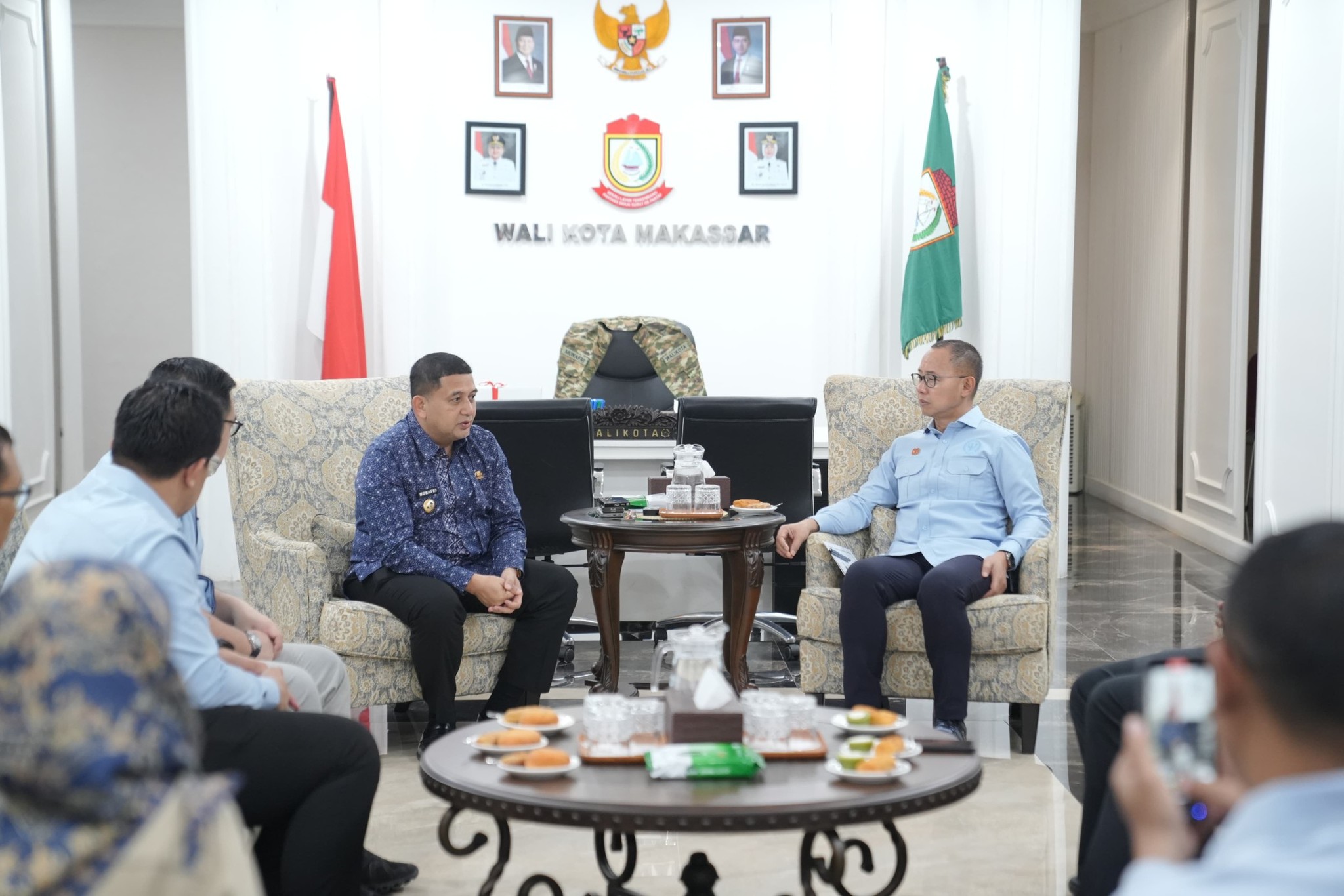 Wakil Ketua MPR RI Berkunjung ke Makassar, Munafri Salurkan Arpirasi Masyarakat Pulau 