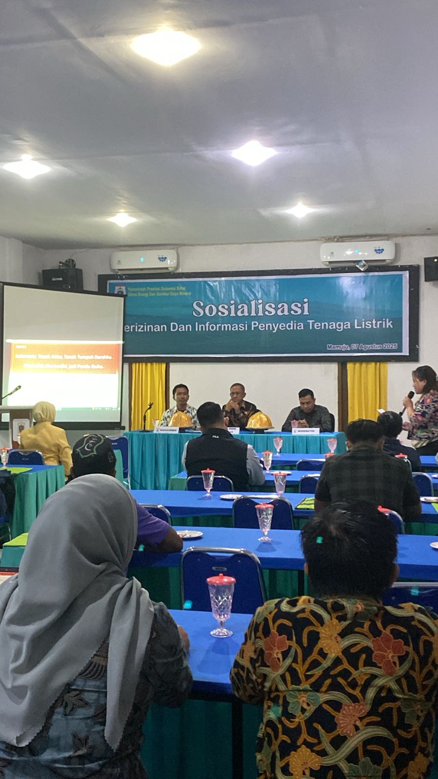 Dorong Pelaku Usaha Patuhi Regulasi, Dinas ESDM Sulbar Gelar Sosialisasi Perizinan Penyediaan Tenaga Listrik 