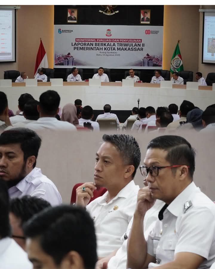 Camat Ujung Tanah Hadiri Rakor Monev, Wali Kota Makassar Tekankan Pentingnya Kolaborasi dan Kerja Sama