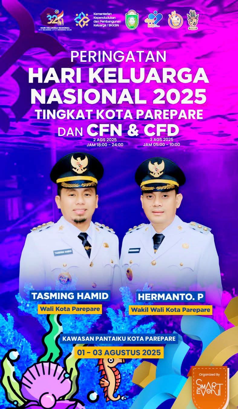 SMPN 4 Parepare Dukung dan Siap Sukseskan Peringatan Harganas di PantaiKu