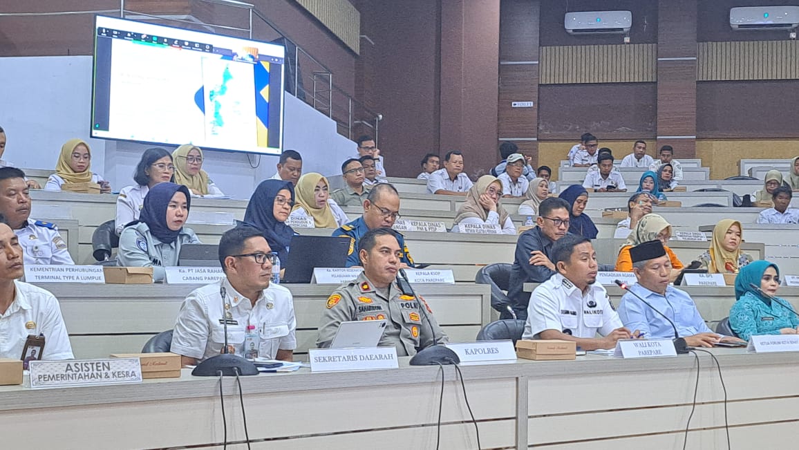 Wali Kota Parepare Pimpin Pemaparan Penyelenggaraan Kota Sehat di Hadapan Tim Verifikasi Pusat