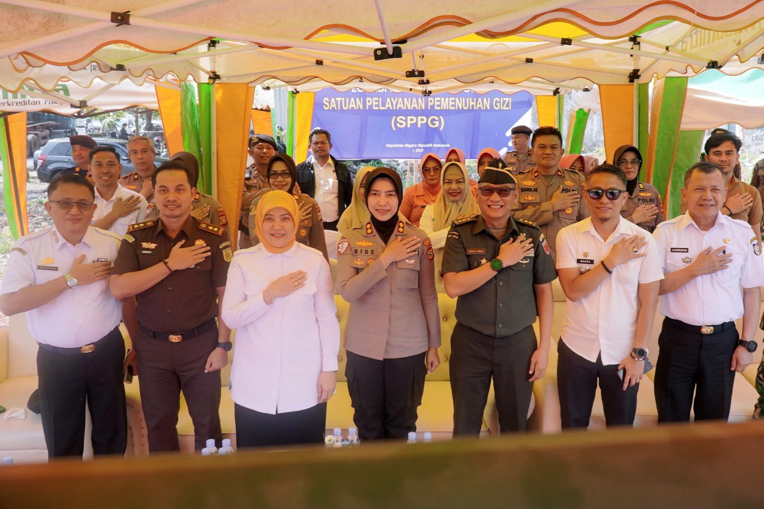 Wawali Makassar Hadiri Peletakan Batu Pertama Pembangunan SPPG Polres Pelabuhan