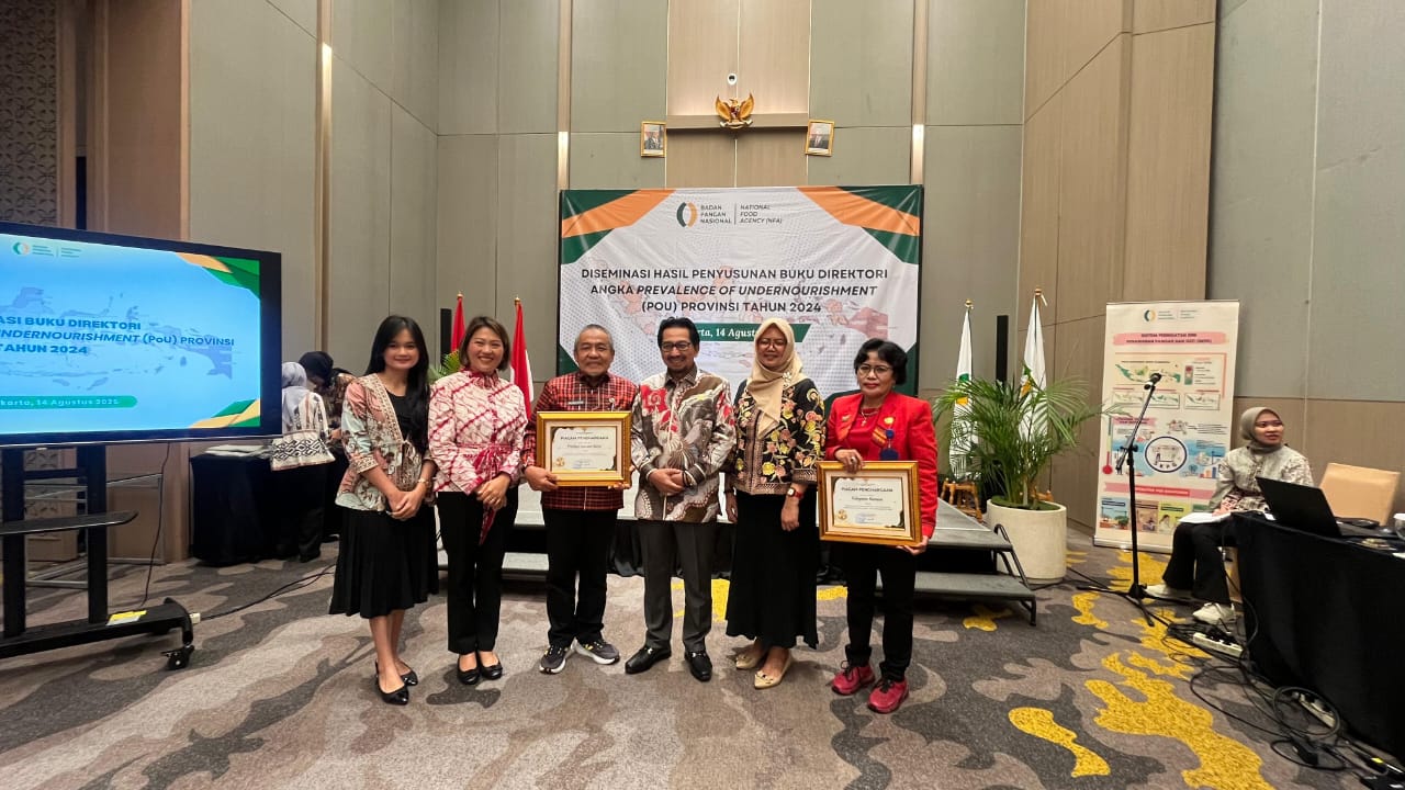 Pemprov Sulbar Raih Penghargaan Nasional Provinsi Terbaik I dalam Penurunan Angka Kekurangan Gizi