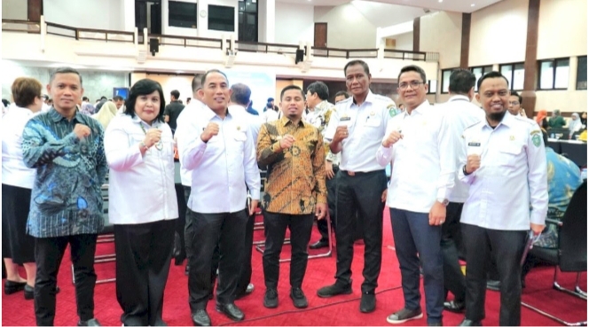 High Level Meeting TPID dan TP2DD, Pemkot Parepare Dukung Penuh Program Pemprov Kendalikan Inflasi dan Digitalisasi Keuangan Daerah