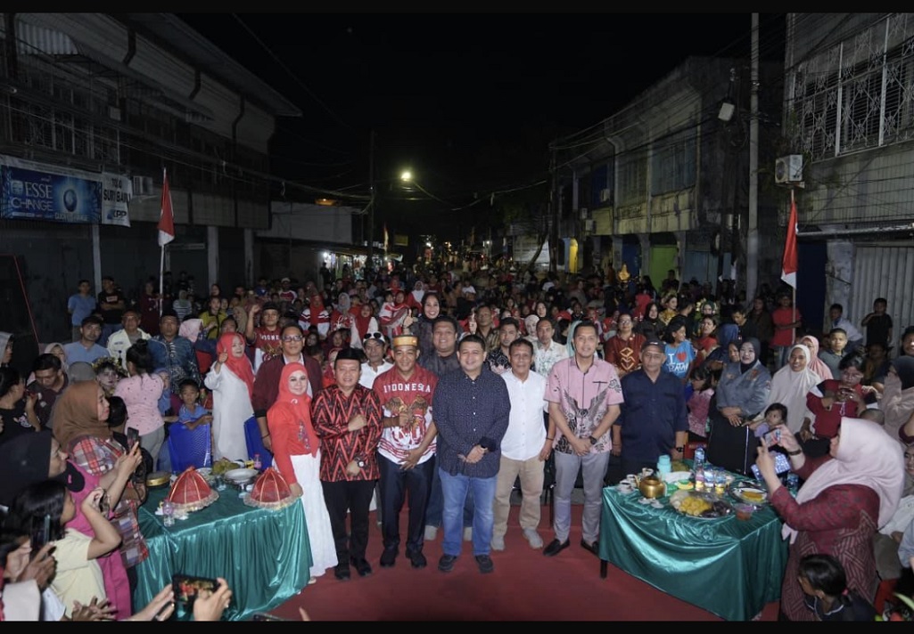Pesta Rakyat Kelurahan Maccini Gusung, Munafri Ajak Warga Jaga Kebersamaan