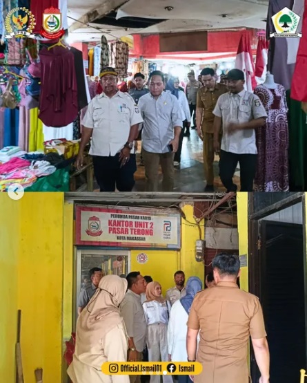 Komisi B DPRD Makassar Tinjau Kesiapan Tempat Relokasi Pedagang di Pasar Terong