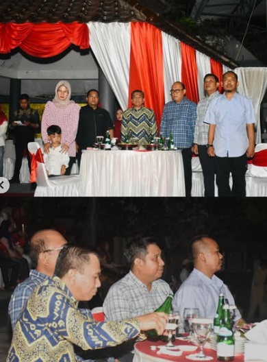 Plt Sekwan Hadiri Undangan Pesta Rakyat di Kecamatan Ujung Pandang