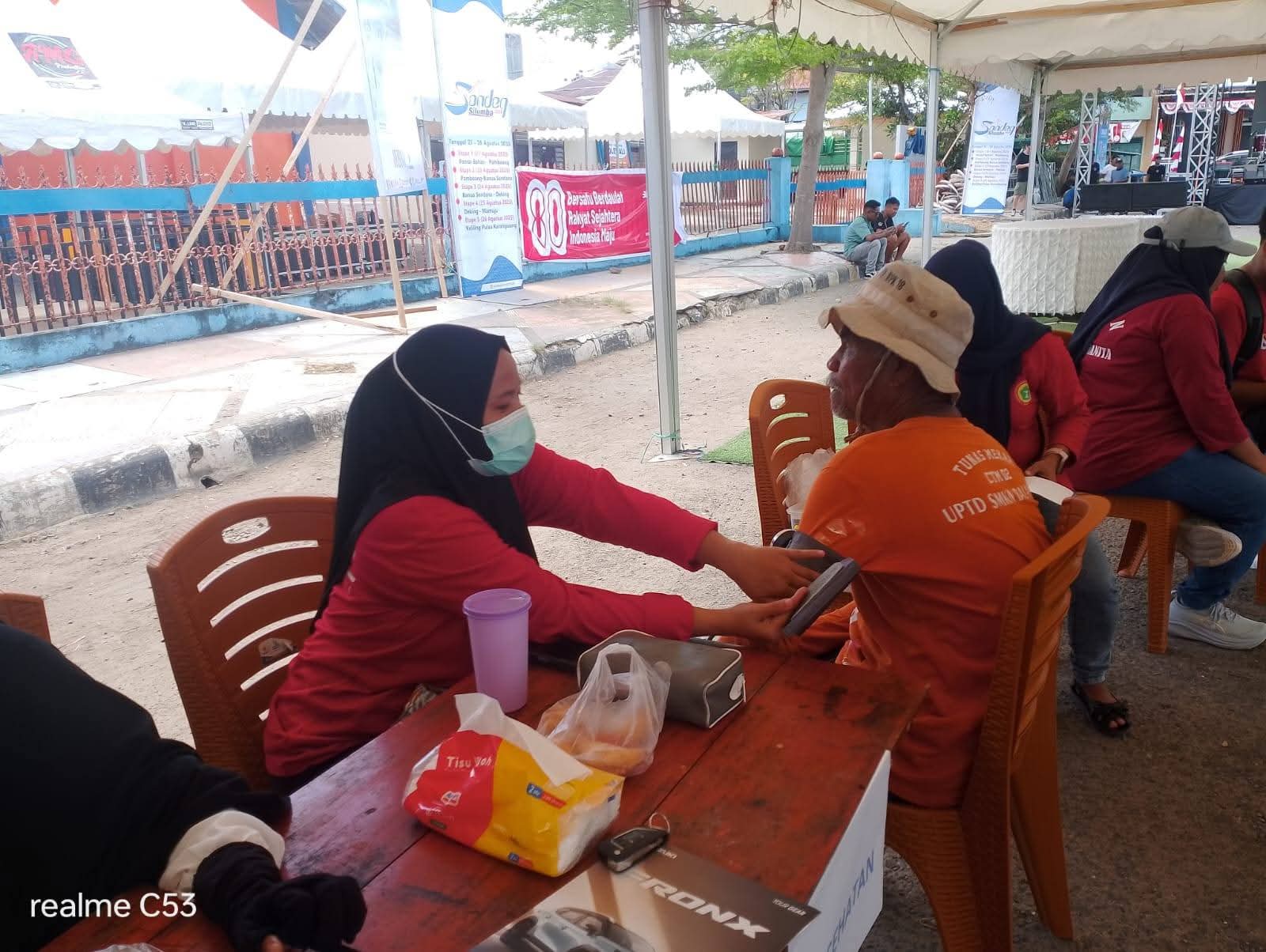 Jelang Lomba Perahu Sandeq Silumba, Peserta Menjalani Pemeriksaan Kesehatan