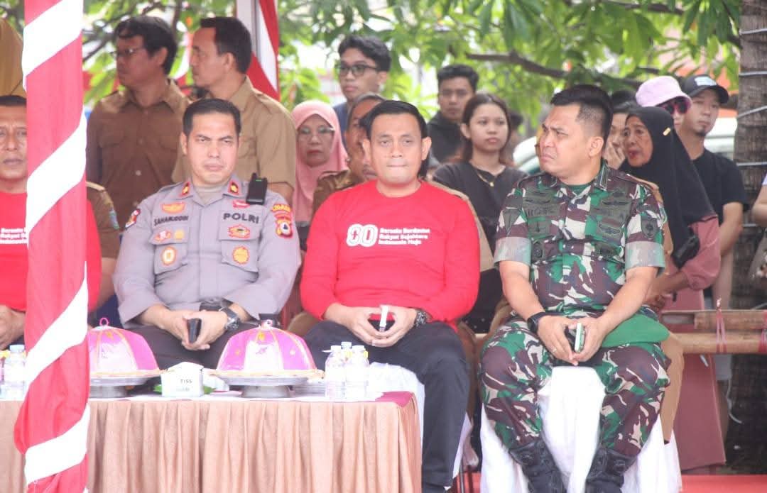 Seru, Lomba Drum Band Pelajar Parepare Semarakkan HUT Kemerdekaan, Wawali Bangga