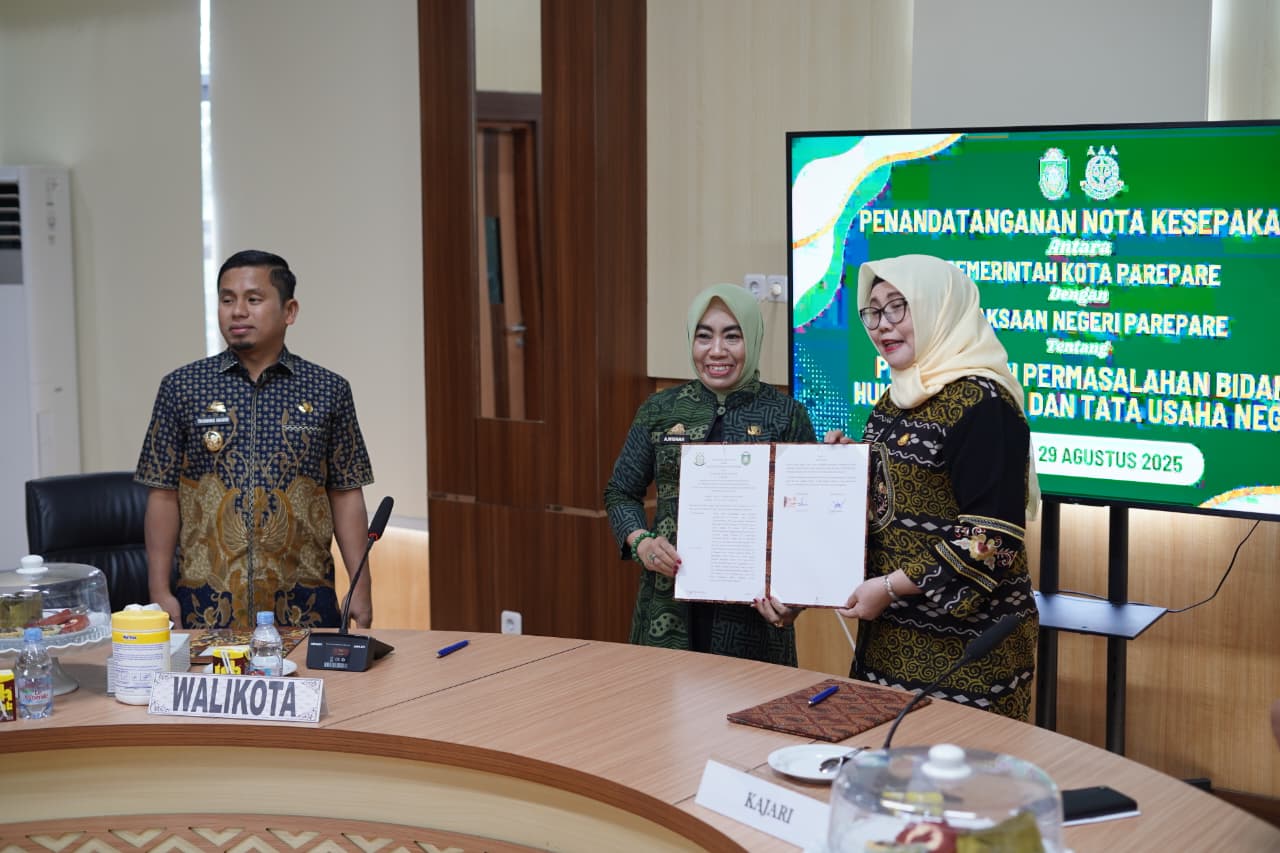Sinergi Pemkot Parepare-Kejari, Perkuat Penegakan Hukum dan Dorong Peningkatan PAD