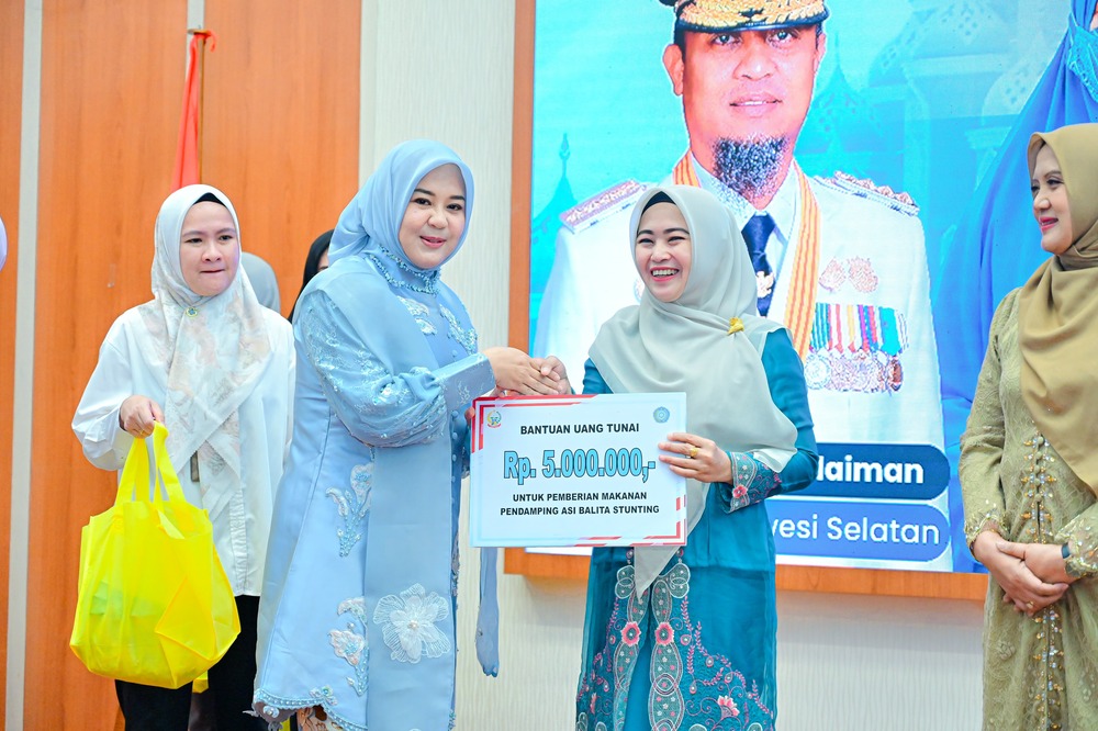 Demi Penanganan Stunting dan Anak Putus Sekolah, Wagub Fatmawati Rusdi Sumbangkan Seluruh Gajinya