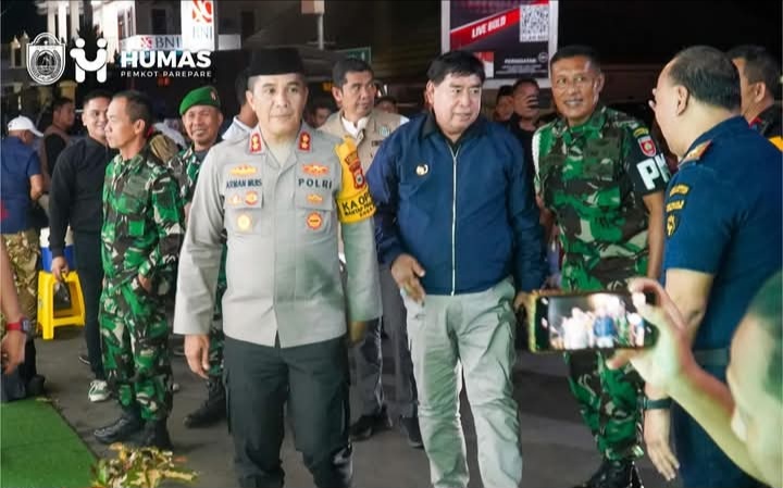 Pj Wali Kota Parepare Pantau Puncak Operasi Lilin, Pastikan Kelancaran dan Keamanan 