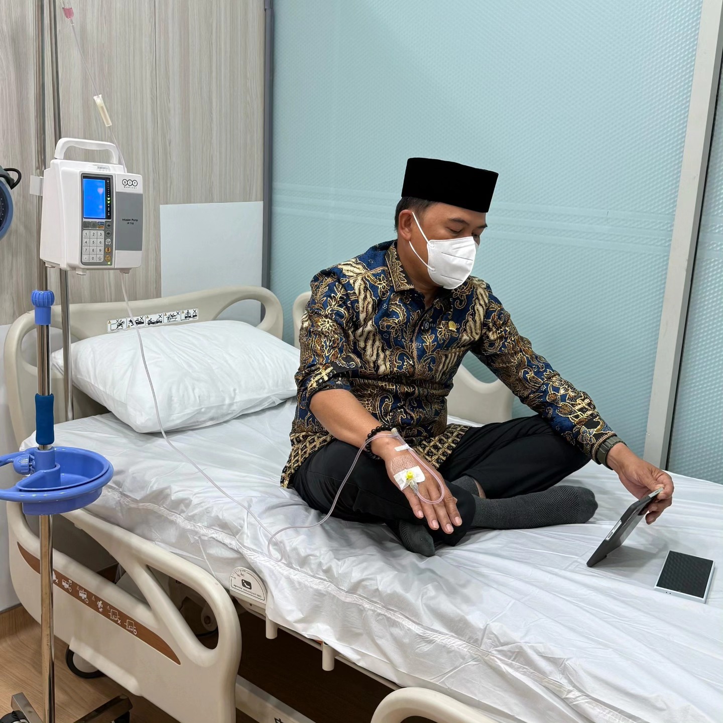 Kondisi Kesehatan Kurang Fit, Anggota DPR Ajbar Tetap Ikuti Musrenbang Provinsi Sulbar