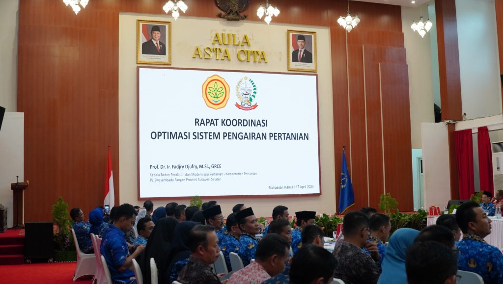 Bahas Swasembada Pangan Bersama Gubernur, Wali Kota Makassar Dorong Produktivitas Lahan Pertanian