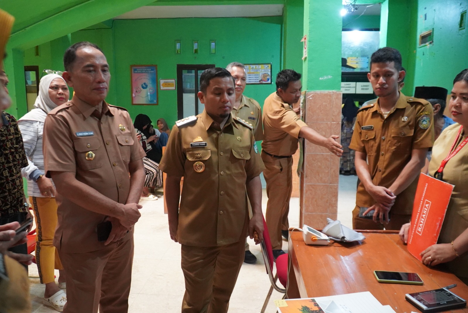 Sidak Hari Pertama Berkantor, Wali Kota Tasming Hamid Ingin Pastikan Pelayanan Publik Berjalan Optimal 