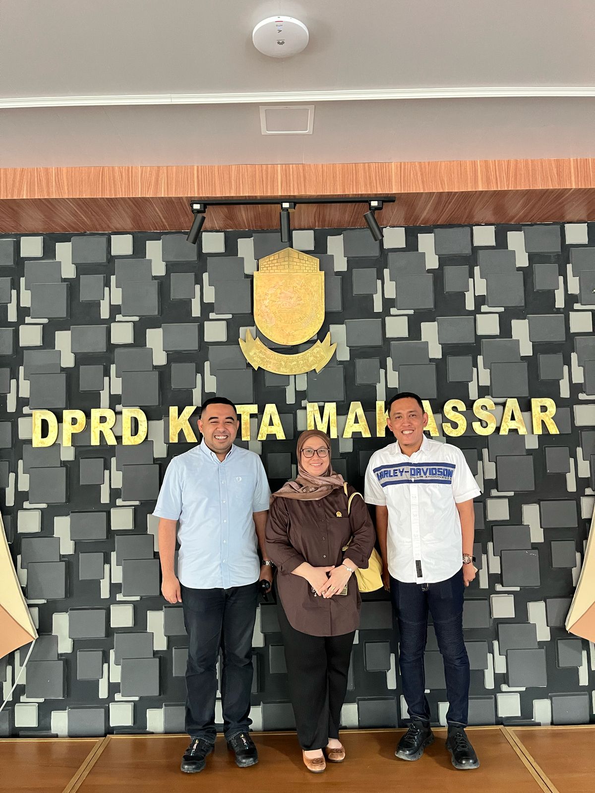 Andi Suharmika dan Tri Sulkarnain Terima Kunjungan Ketua DPRD Mamuju Tengah