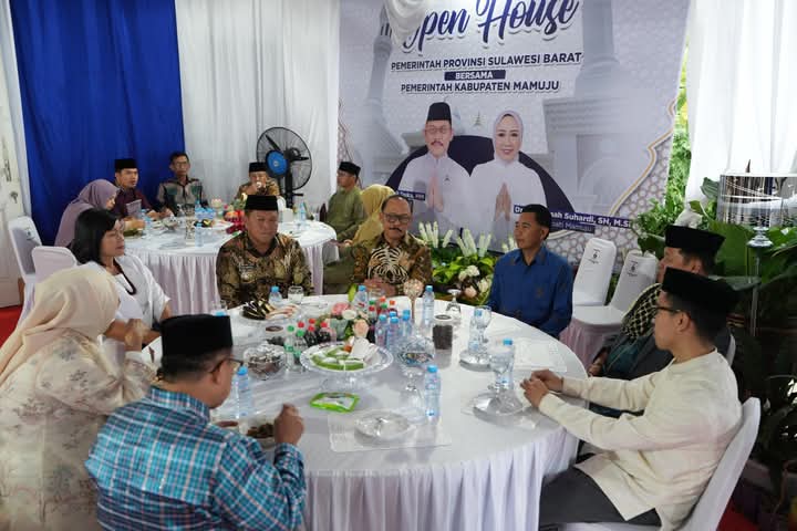 Hari Kedua Open House, Gubernur-Wagub Terima Kunjungan Silaturrahmi Bupati-Wabup se-Sulbar