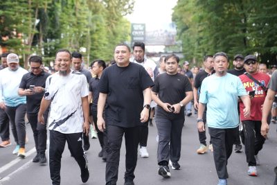 Gubernur dan Wali Kota Makassar Kompak Bersama Ribuan Warga Hadiri CFD, Jaga Soliditas untuk Membangun Kota Sehat dan Harmonis