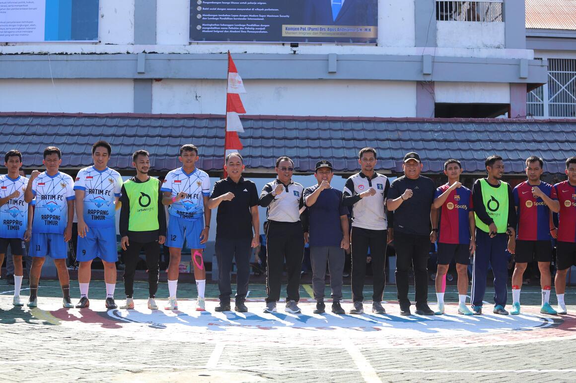 Wali Kota Tasming Hamid Support Pekan Olahraga Hari Bhakti Pemasyarakatan ke-61, Pesankan Pembinaan di Lapas Parepare Humanis