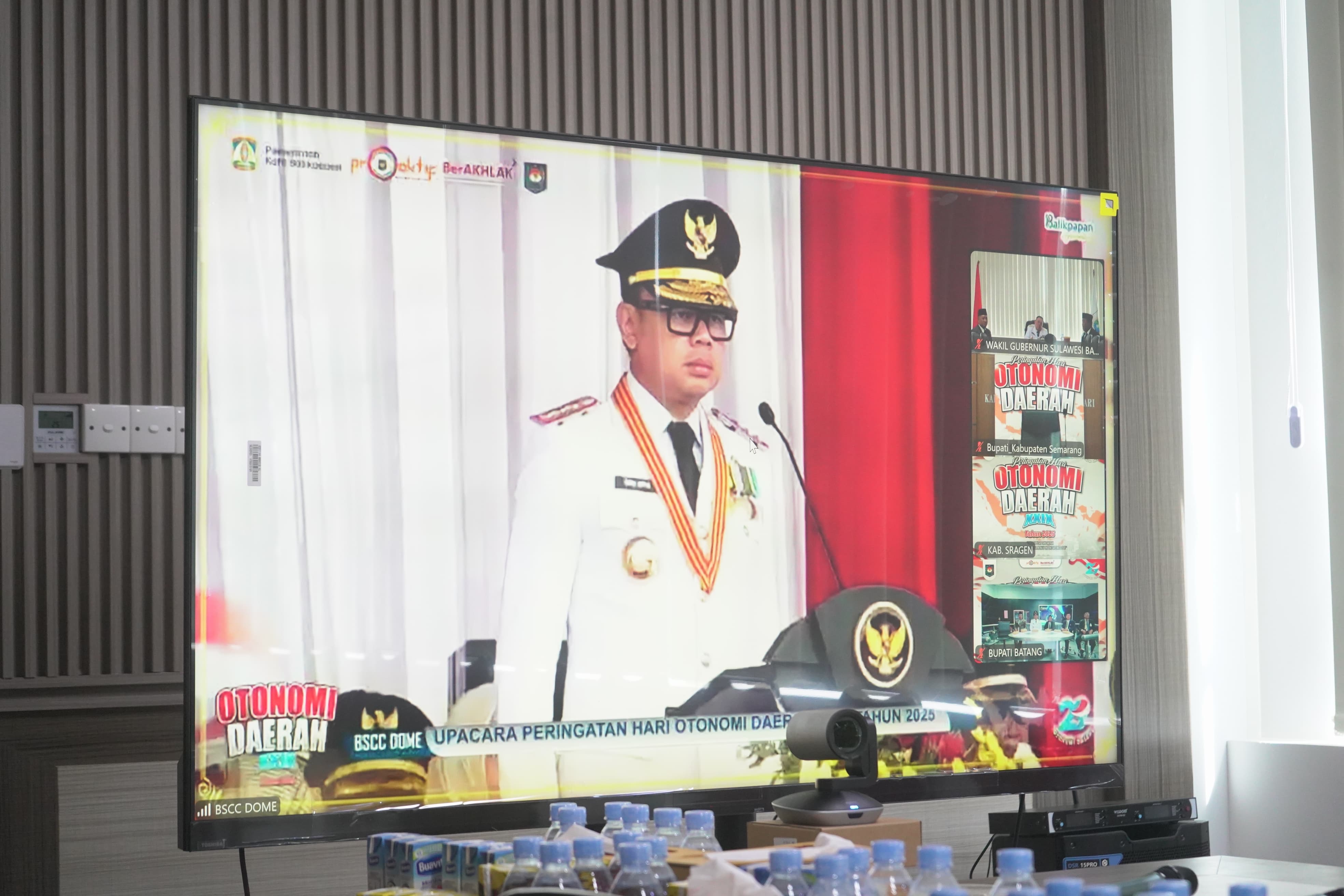 Hari Otonomi Daerah ke-29: Wagub Sulbar Hadir Virtual, Bahas Peran Daerah Menuju Indonesia Emas 2045