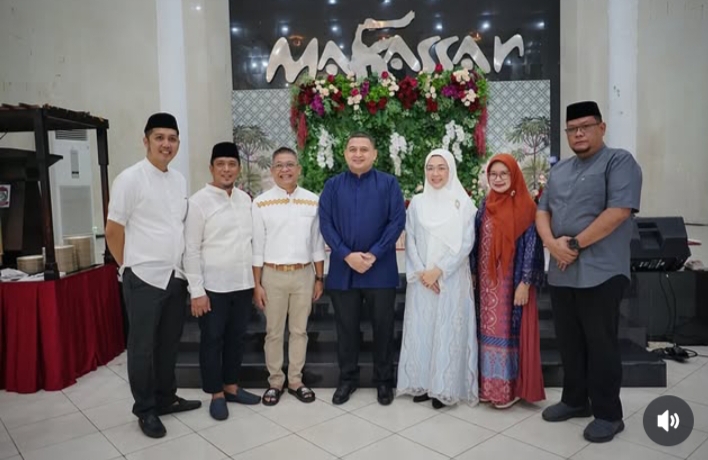 Dirut PDAM Makassar Hadiri Open House Hari Kedua di Rujab Wali Kota