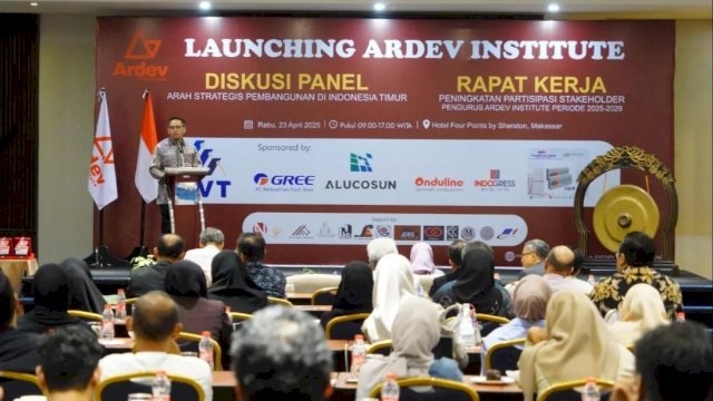 Ketua DPRD Makassar Jadi Keynote Speaker pada Peluncuran Ardev Institute