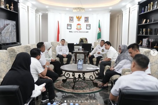 Diskusi Bersama Kementerian ATR/BPN, Wali Kota Makassar Ajak Satukan Langkah Permudah Layanan Perizinan