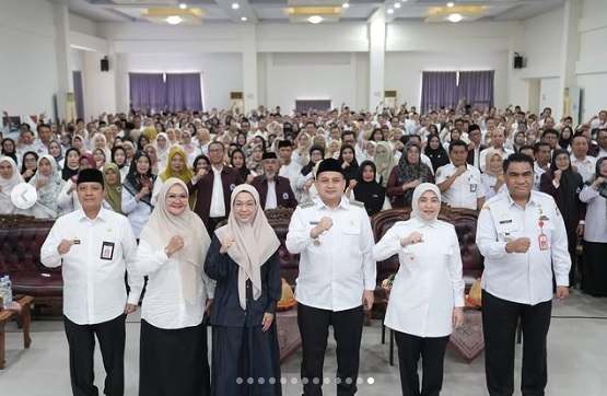 Halal Bihalal Dinas Pendidikan, Wali Kota Munafri Fokus Tingkatkan Kualitas Guru dan Kepala Sekolah