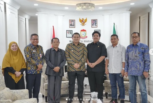 Fraksi Gabungan PAN-Perindo Bersilaturrahmi dan Audiensi dengan Wali Kota Makassar