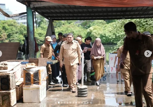 Sidak ke Pasar Ikan Lelong, Wali Kota Munafri: Cukup Memprihatinkan dan Jauh dari Kata Layak